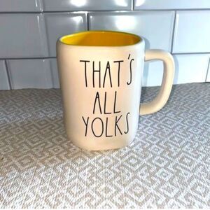Rae Dunn That's All Yolks Mug